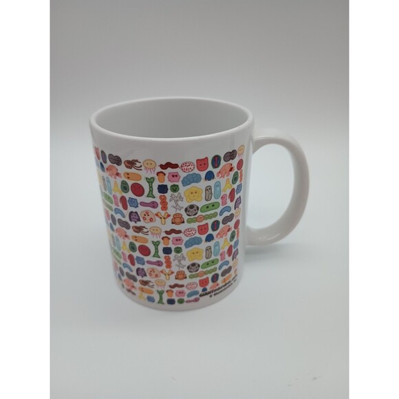 GIANTmicrobes 10 oz Mug Colorful Microbes Novelty Water bears Tardigrade - Picture 3 of 9